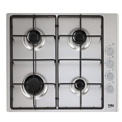 Beko HIZG64120S Gas Hob Stainless Steel